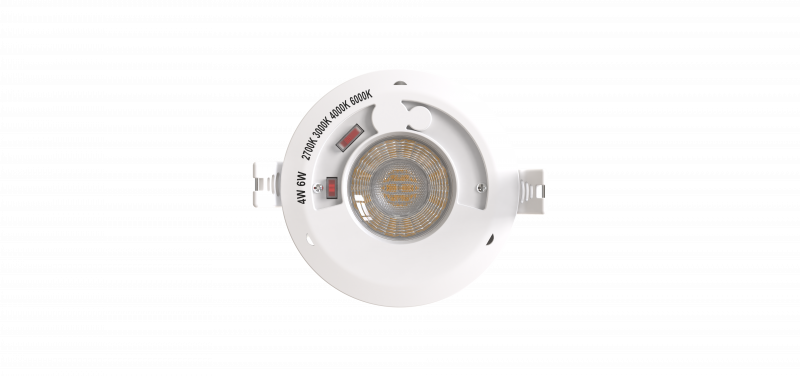 OMNIA Downlight 4/6-60-927/960-600LM max. IP65 front Triac Dim