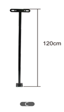 Lunara Smart Ausleger 8 +10mm Bohrung Ohne Schrauben und Unterlegscheiben