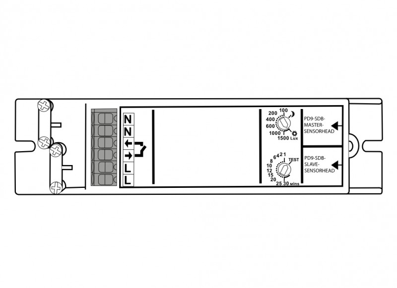 BEG Präsenzmelder PD9-M-1C-SDB-IP65-DE