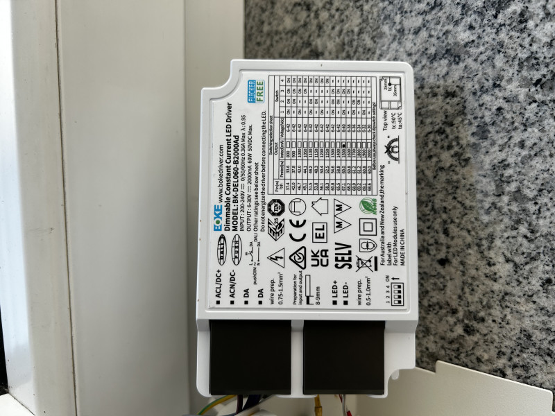 NOVALOOP Track Ring Light 120060-60-830-6600lm Dali