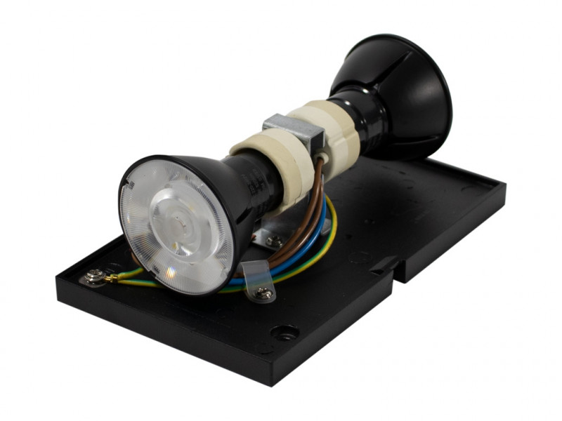 Vienna Halfround Wall Light UP/Down 2 x GU10 IP65