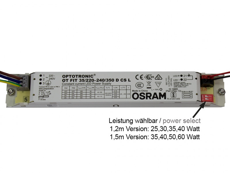 RETROVA SELECT 120 25/40-CCT-Select-3550-5300LM BATTERY EMERGENY