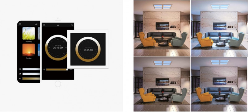 Litegear E-Vista HCL Skywindow 150/30 Blue sky