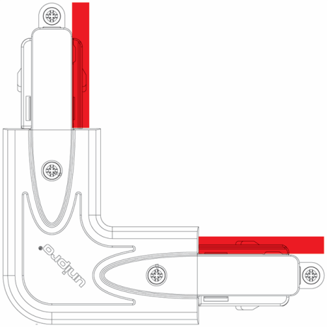 Unipro 90° Eckverbindung