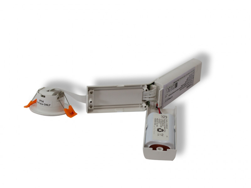 Litegear Emergy Plane LED 3-840-270lm SC WH Widebeam 155°