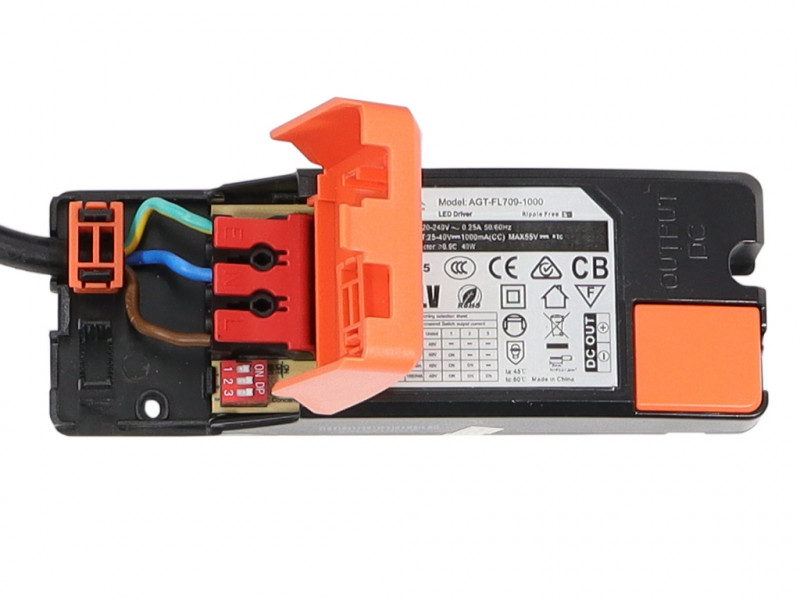 Varia RC Downlight Gehäuse 40W-WH incl. Driver