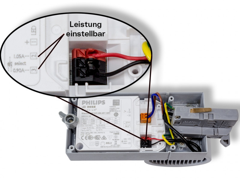 Litegear LED Tracklight New-Szena 40/35-840-3150LM BL