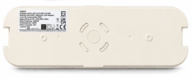 Litegear Emergy Brick PRO LED 1,5-740-250lm SC WH