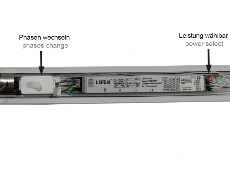 Litegear VERSALINK MKII 120-1500 15-75W-CCT-Select-12350LM WIDE Flood DALI DIM