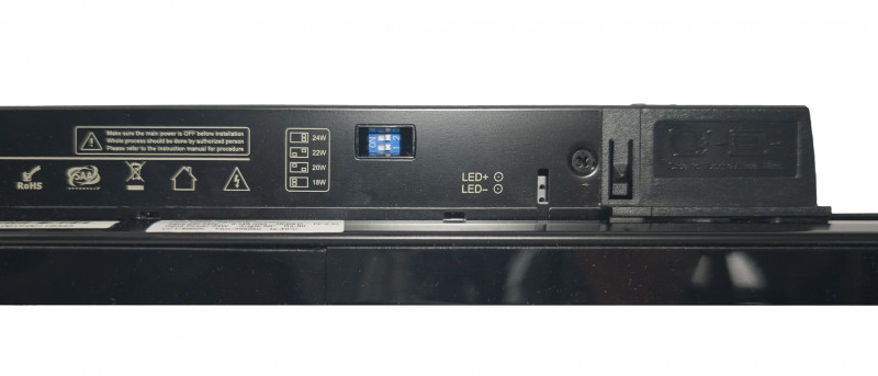 MODULUX OFFICE Linear LED- Modul 60-18/24-935-3600lm-BK