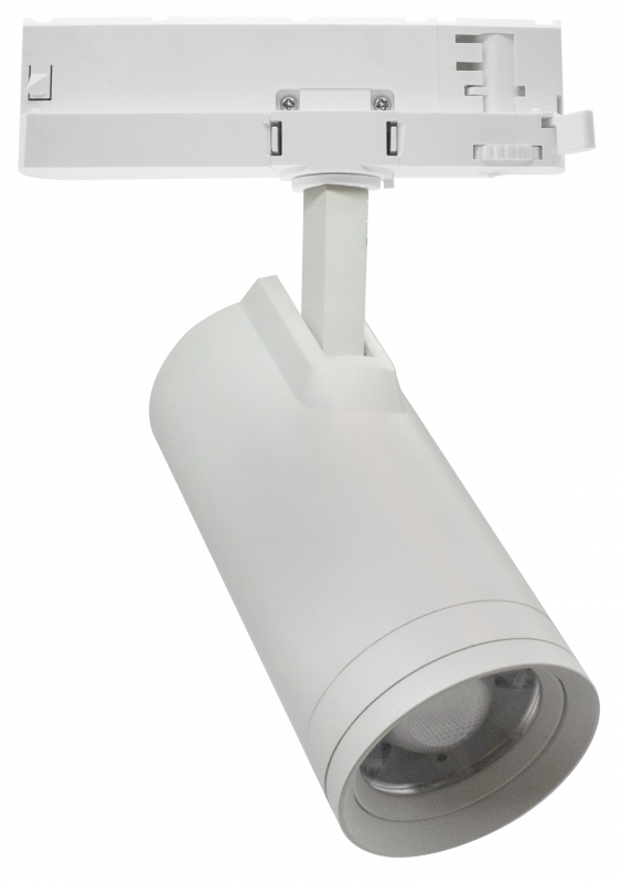 VARIA-QUICK Stromschienenstrahler 15W 1450lm, CRI90, Digital Display Dim + CCT