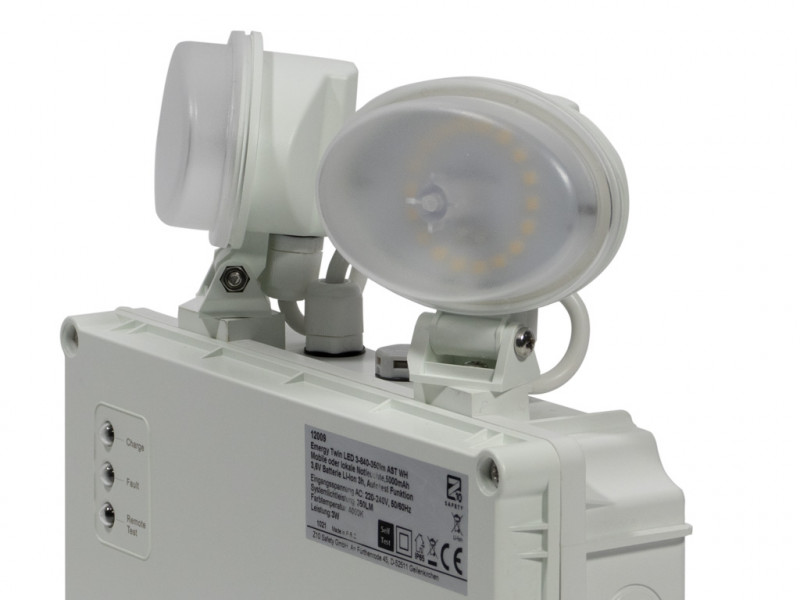 Litegear Emergy TWIN LED 3-840-350lm AST WH