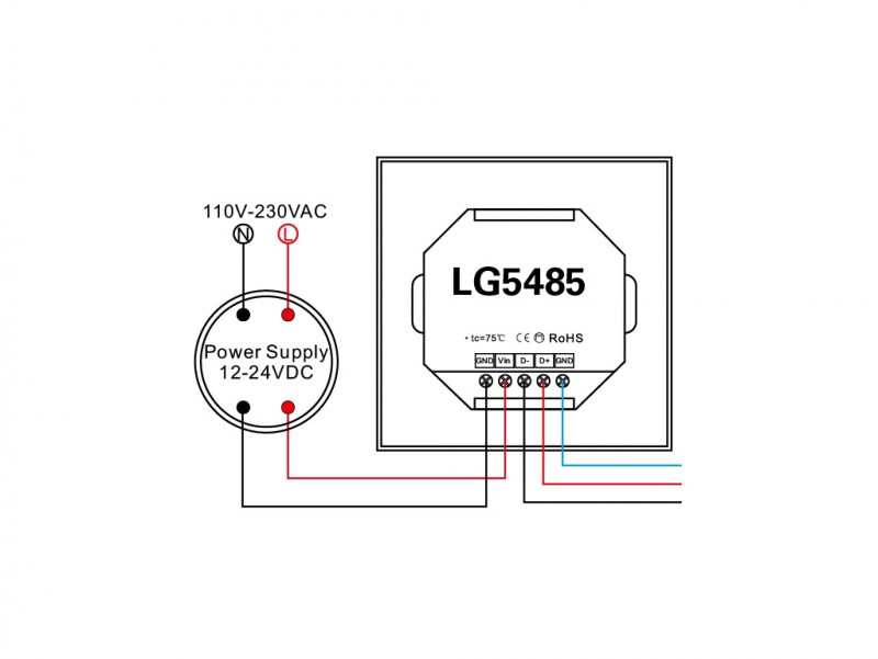 Element WS MONO DIM DMX 1