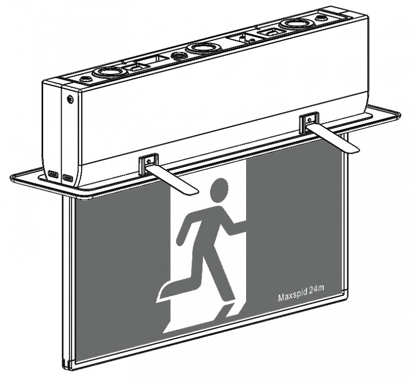 Exita Blade Recessed Kit