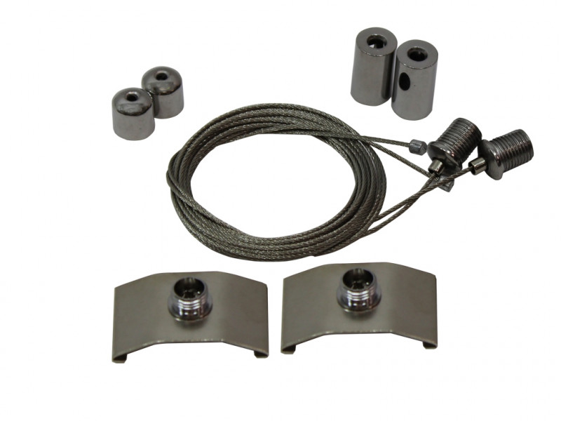 Litegear DURATA LINE Deckenabhängung Stahlseil Set