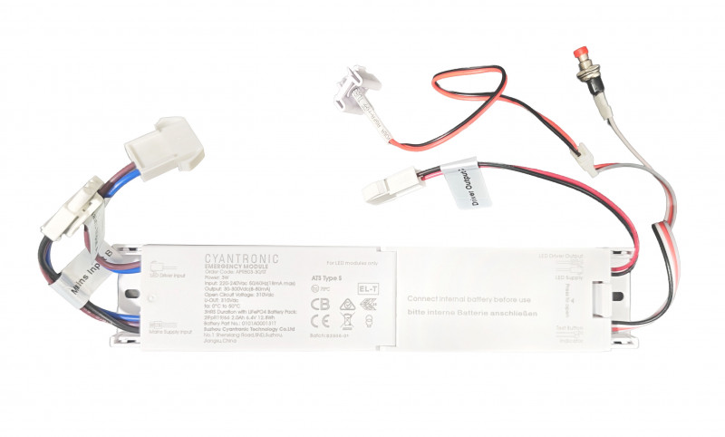 Plug and Play Emergency Kit für Retrova Extrem und Ekova Select 3W/370lm