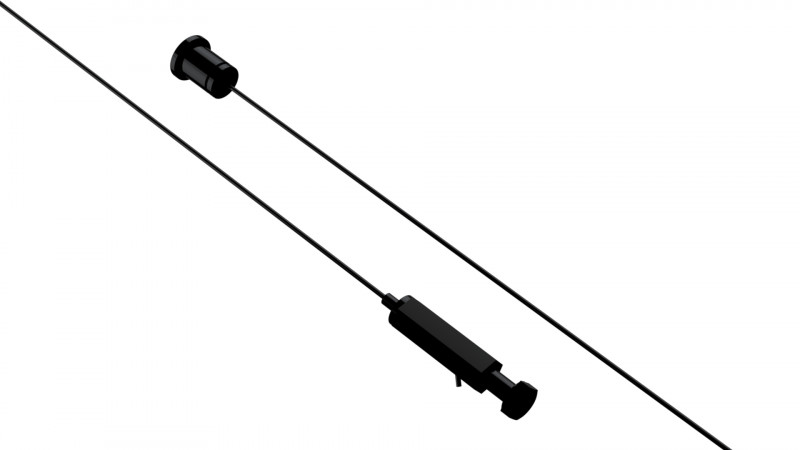 Unipro Seilabhängung 4,0 m schwarz