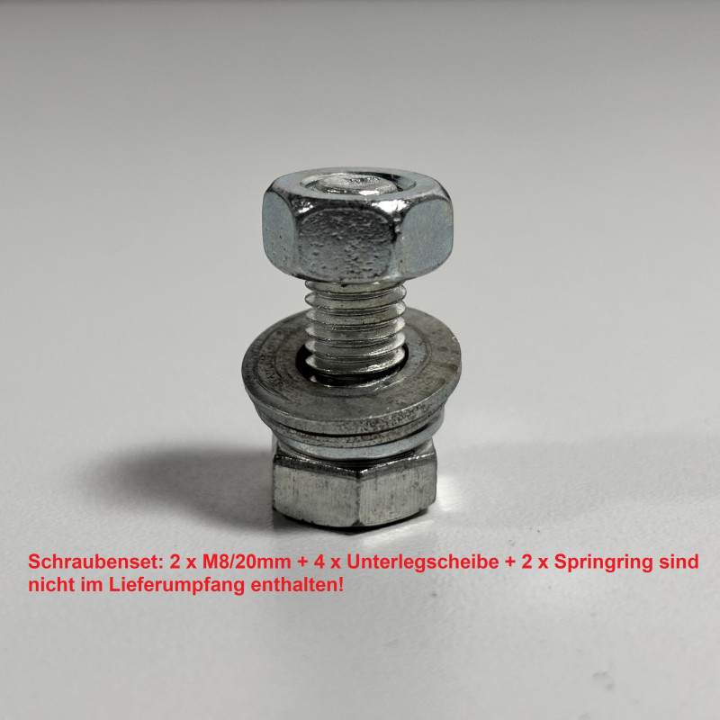 Lunara Smart Ausleger 8 +10mm Bohrung Ohne Schrauben und Unterlegscheiben