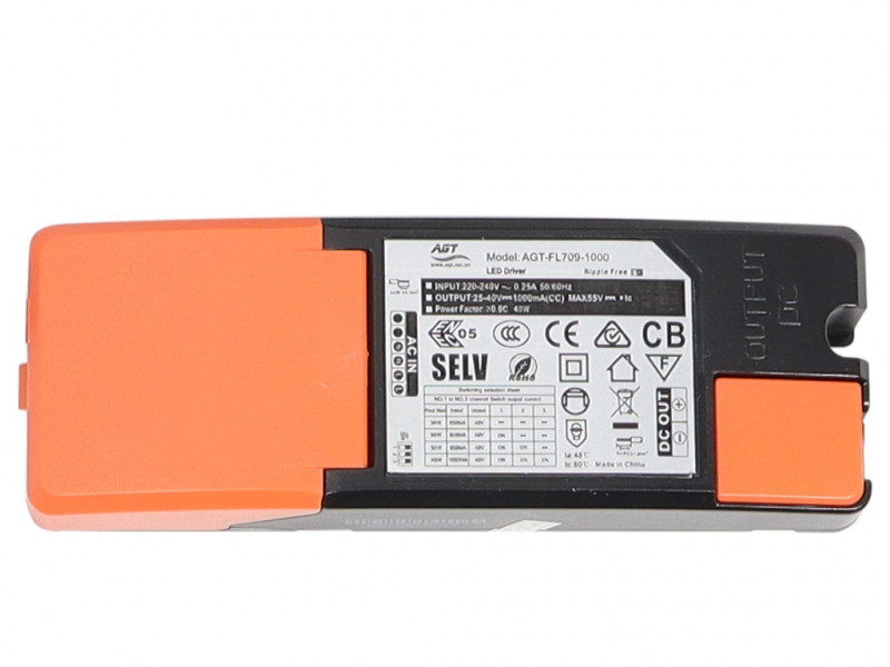 Varia RC Downlight Gehäuse 40W-WH incl. Driver