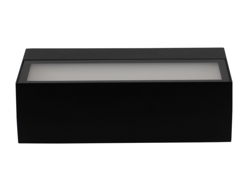 Yola Brick Wall Light 200-10W-CCT Selec BK 700lm Triac Dim IP65