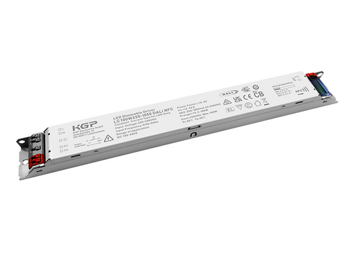 Kompakter, linearer LED Driver für Feuchtraumleuchten DALI