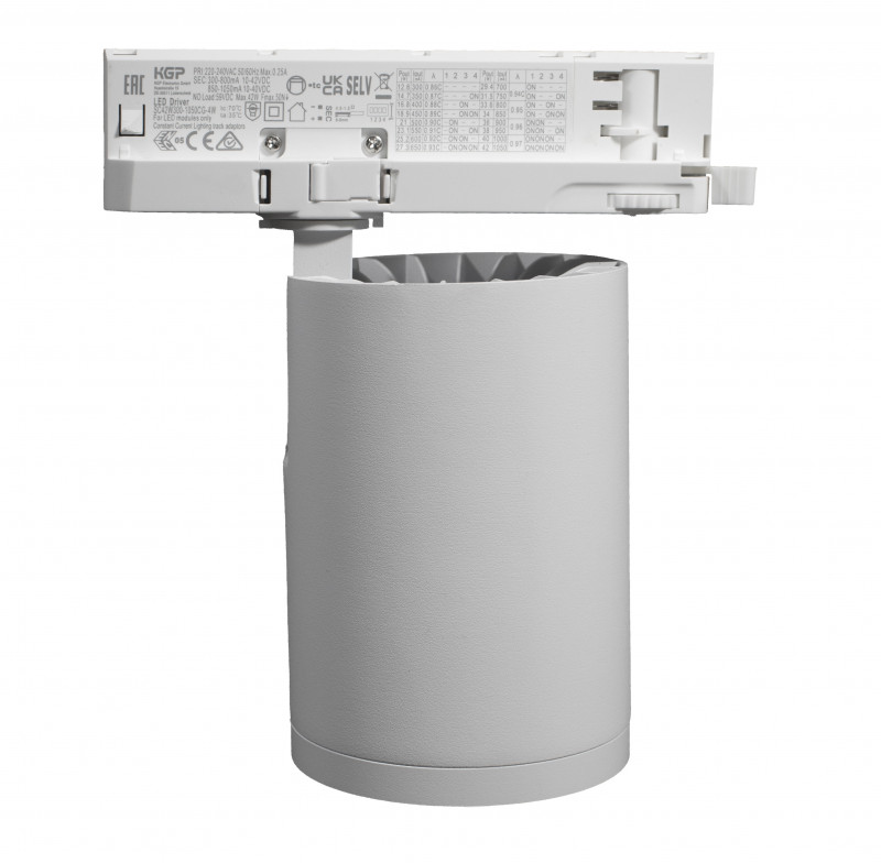 Litegear LED-Tracklight ASTARA 12-42/930/1600-5500LM WH max. 142lm/W