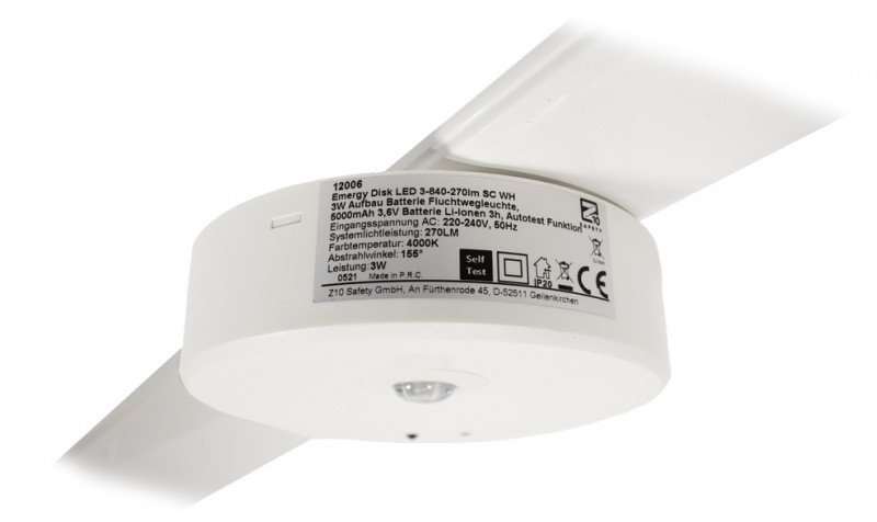 Litegear Xona Maxima Basic + EMERGY Disc 3h Battery Emergency Modul 1U 12-wire