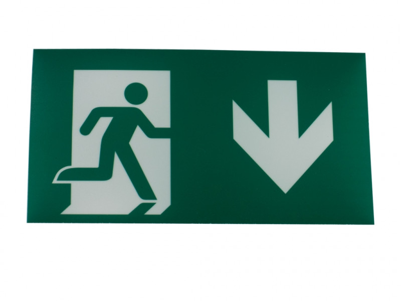 Litegear Exita Blade LED Signs, Richtungspfeil "runter"