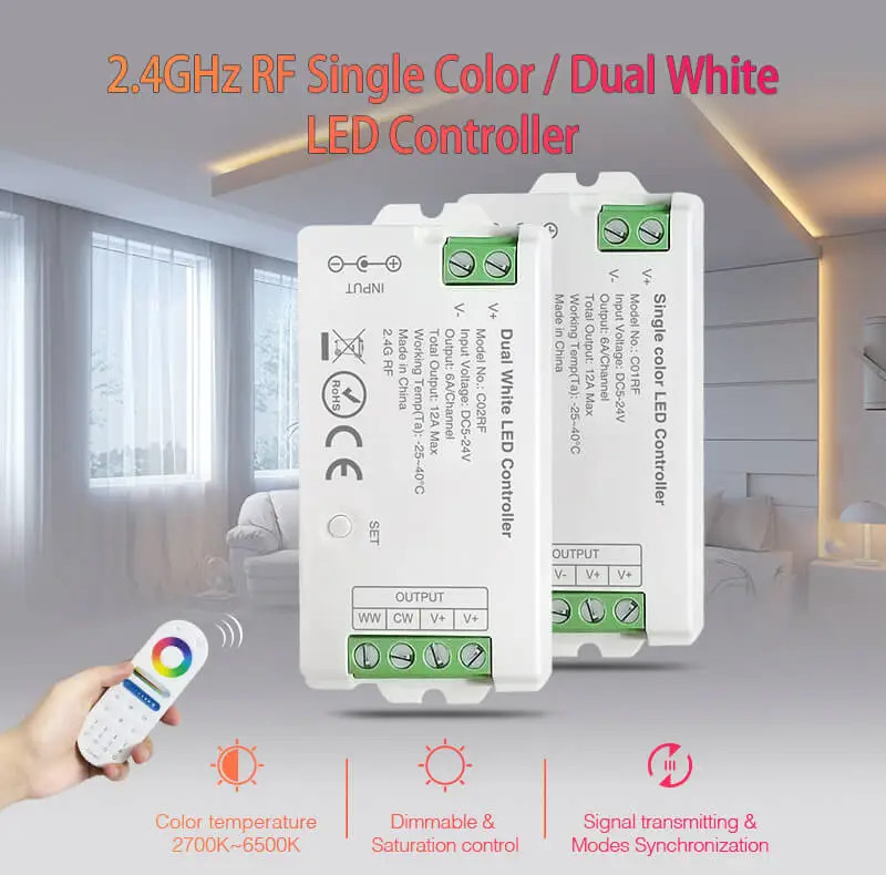 LITEGEAR INTERVENT RFC01 2,4G RF Controller/Dimmer 1 Channel