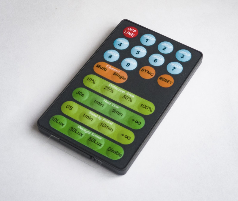 LYONA IR-Remote for Wireless Grouping Sensor