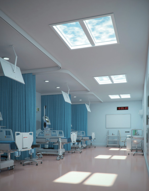 Litegear E-Vista HCL Skywindow Frame 120/60