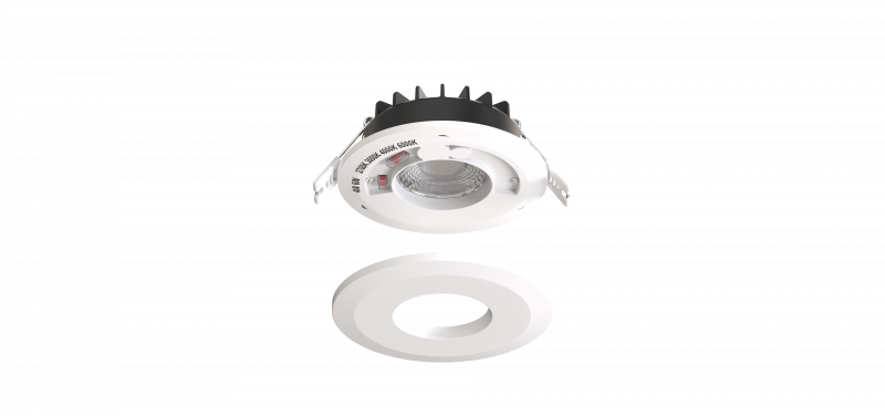 OMNIA Downlight 4/6-60-927/960-600LM max. IP65 front Triac Dim