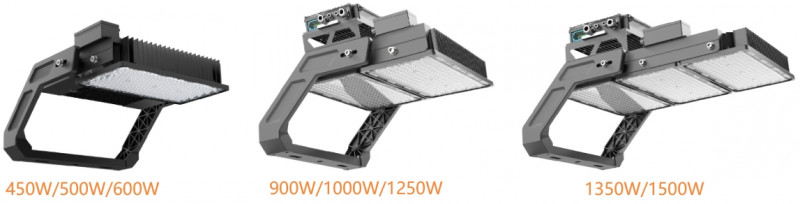 Litegear CONLUX LED Floodlight ASY60x15-1500-740-228000LM Dali Dim