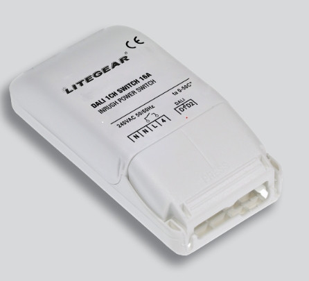 DALI Schaltaktor Switch 1 CH 16A/165A(p) INS für den Decken- /Hohlraumeinbau